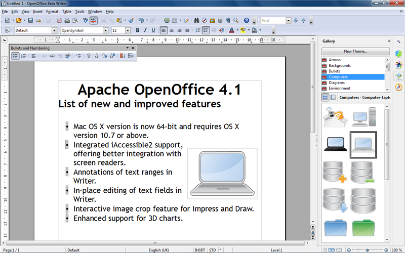 Openoffice for mac mojave 2